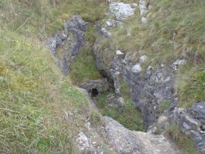 Peak District Survival School Hillocks mine, entrance